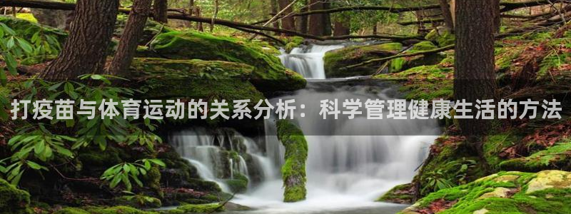 vsport体育在线官网：打疫苗与体育运动的关系分析：科学管理健康生活的方法