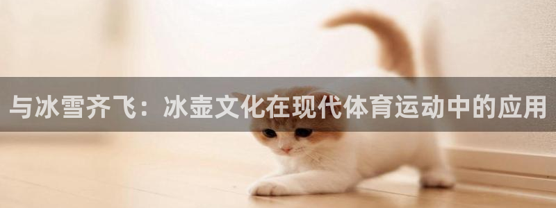 vsport体育：与冰雪齐飞：冰壶文化在现代体育运动中的应用