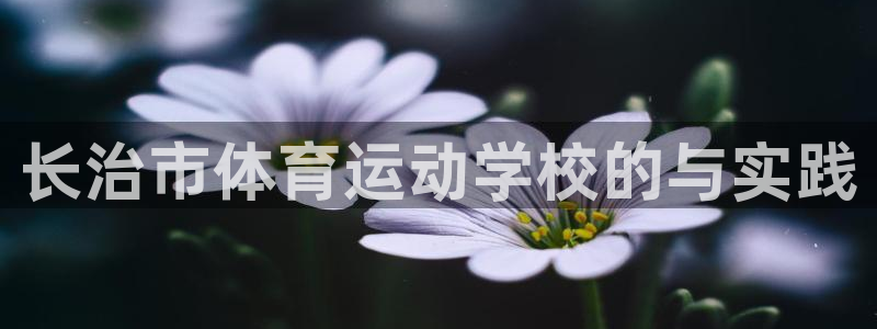 vsport体育：长治市体育运动学校的与实践